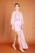 Alhambra x GS: The Miuccia Stylish Silk Dress in Blush